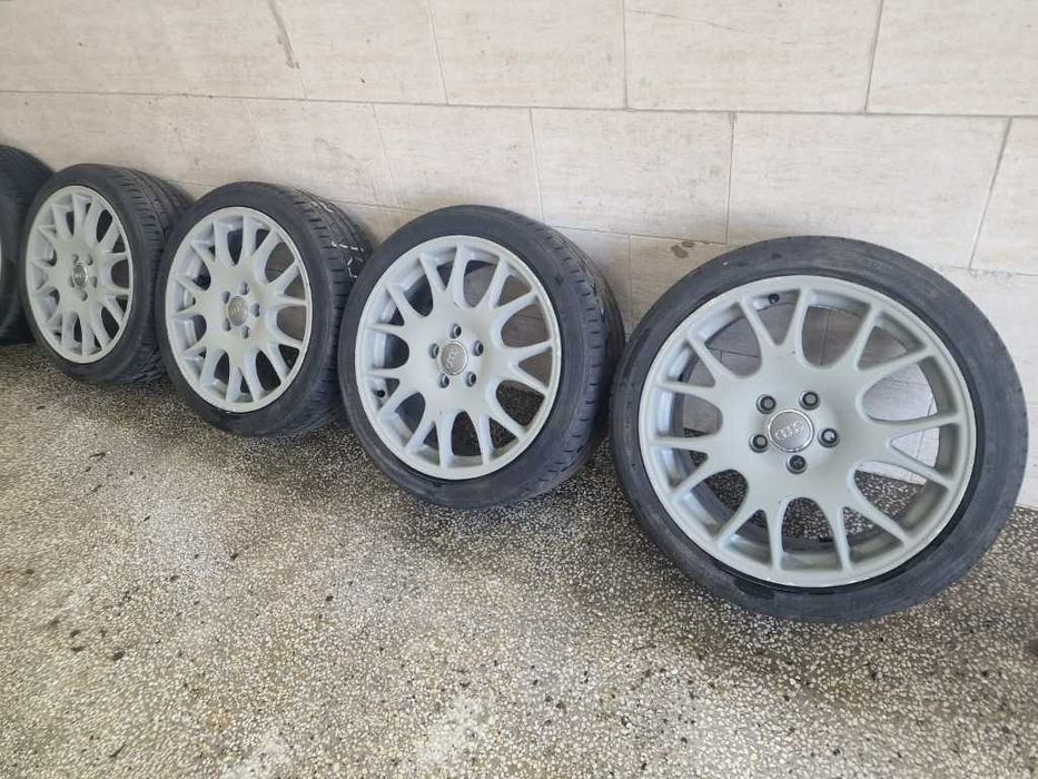 4бр гуми с алуминиеви джанти за Audi, Skoda, Seat, VW