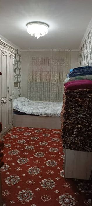 2-хонали, 4-этаж. 4-этажли.
2x6-балкон 56,3-кв.м
  Газ bor, свет bor,