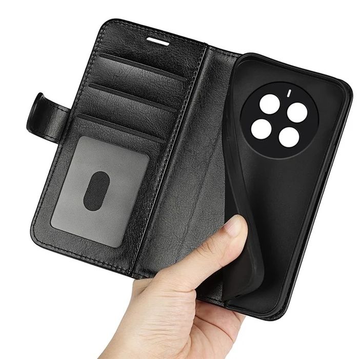 Realme 12 Pro+ / 12 Pro / Кожен калъф тип тефтер