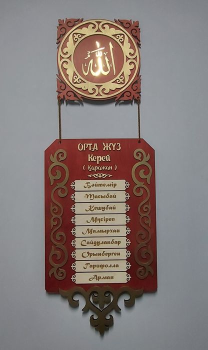 Шежіре или 7 ата, родословие