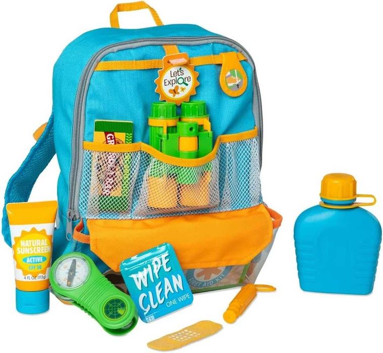 Melissa & Doug Изследователски комплект в раничка за игра сред природата