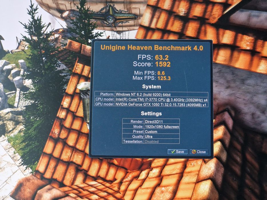 Fortnite Геймърски Компютър/i7 3770/16GB RAM/ Памет-500GB/GTX 1050TI 4GB
