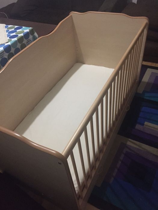 Детска дървена кошара /легло 140/70
