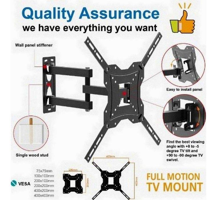 Стойка AN-T3203X, поставка, завъртане, LED телевизор, 26-55", 30kg