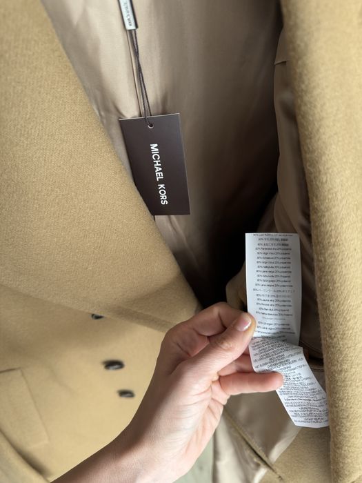 Michael Kors вълнено палто L - Ново - Оригинално