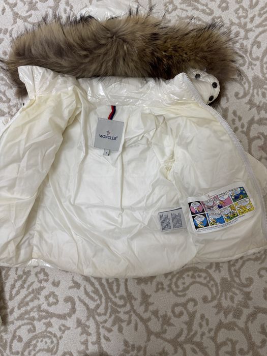 Moncler пуховик для детей