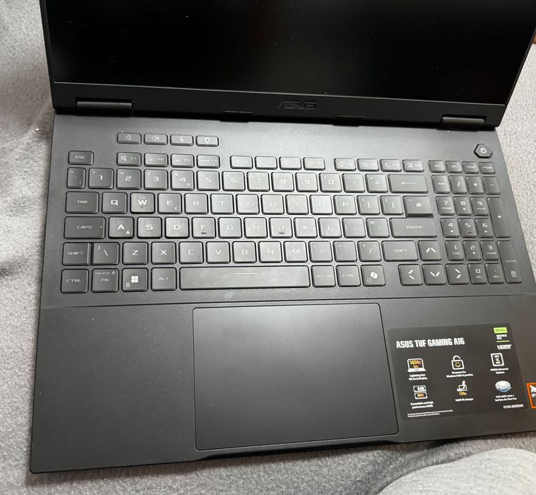 Asus TUF GAMING A16, Rtx 5070 , Ryzen 9, 1TB SSD, 32GB RAM Гейминг Лаптоп