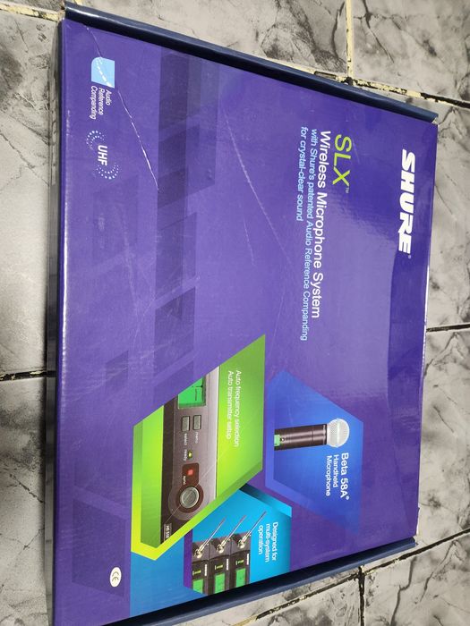 Shure slx 24 microfon wireless