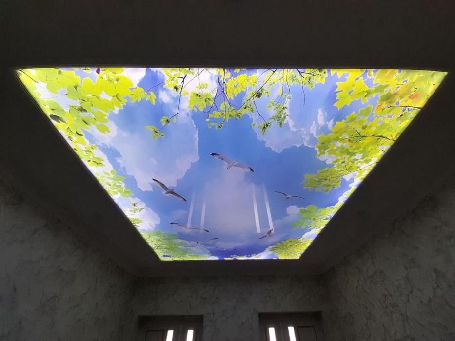 Натяжной потолок гарантия 10 лет !