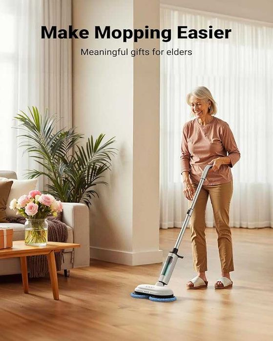 Mop electric iDOO, mop electric pentru podea cu funcție de pulverizare