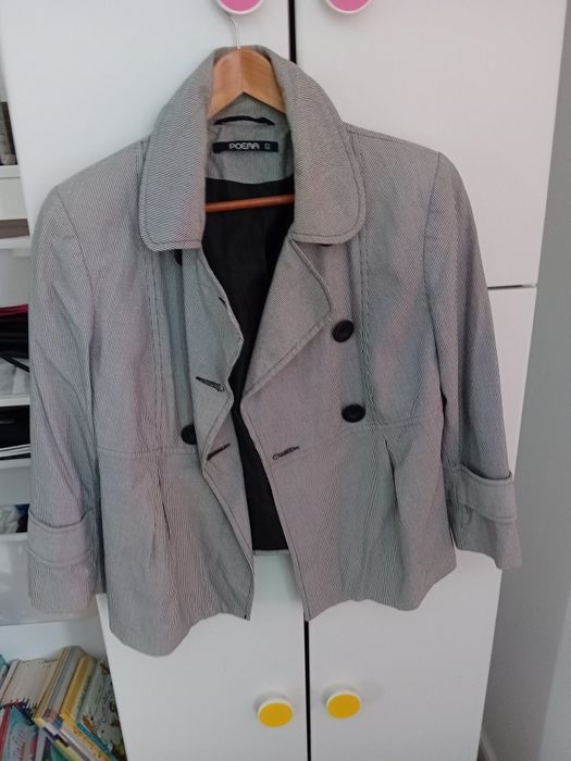 sacou primavara vara Poema jacheta pardesiu palton marime 38 40