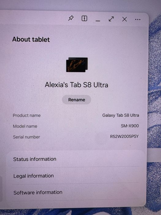 Samsung Tablet S8 ULTRA