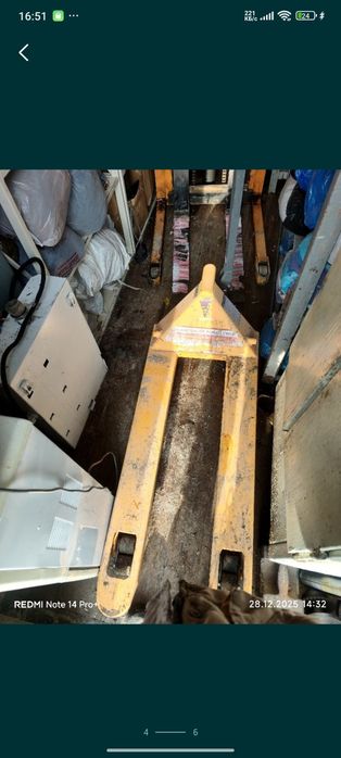 Штабелёр гедровлически