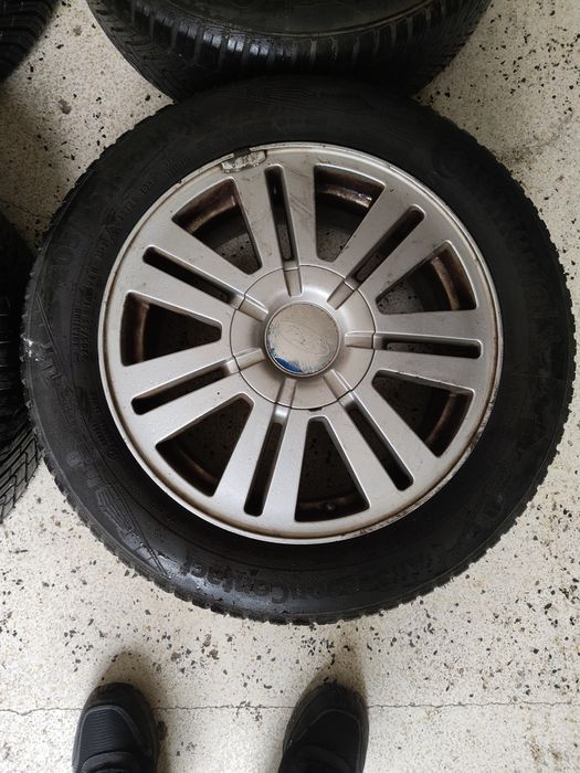 Оригинални джанти 16" за Ford C-Max, Focus,всесез. гуми Continental