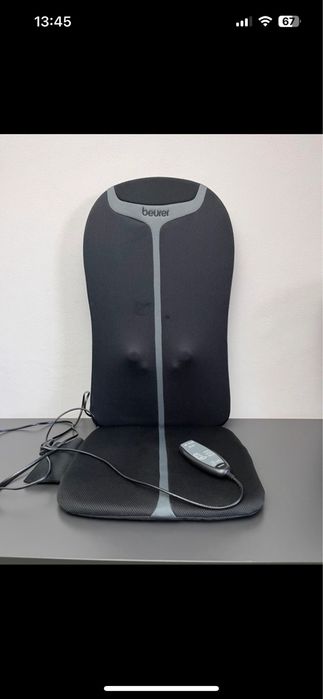 Husa / Scaun de masaj Beurer MG 205 Shiatsu negru