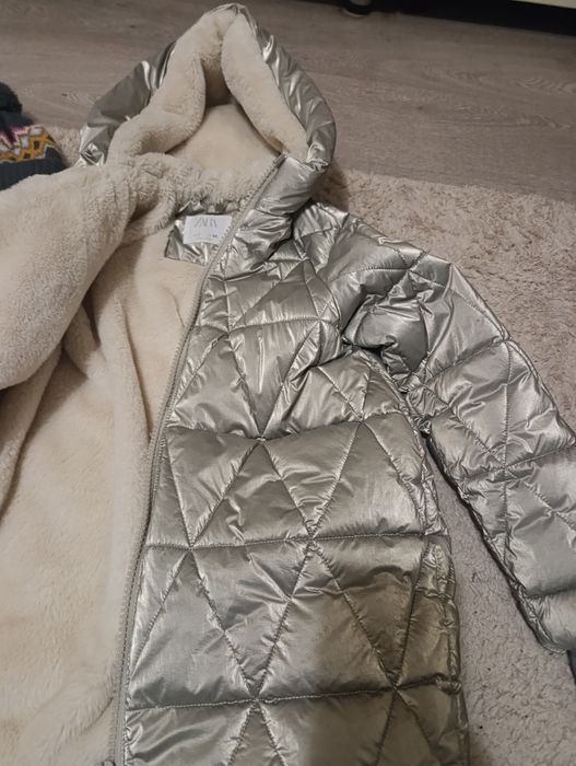 Куртка для девочки 5-6лет ботинки 32 размер