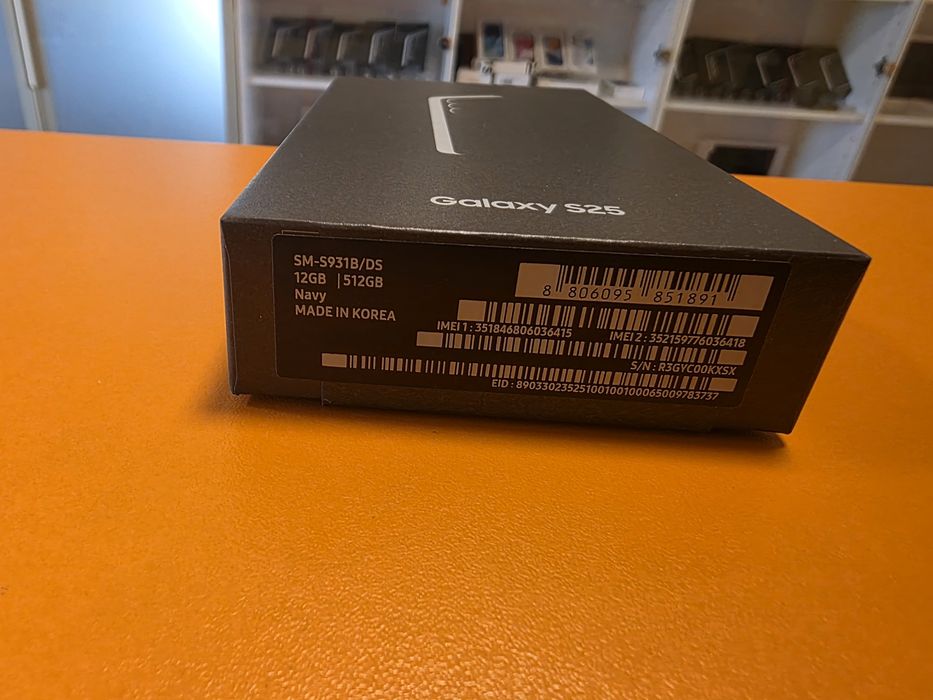 Samsung S25 512gb 12gb ram Navy Dual Sim open box factura garantie