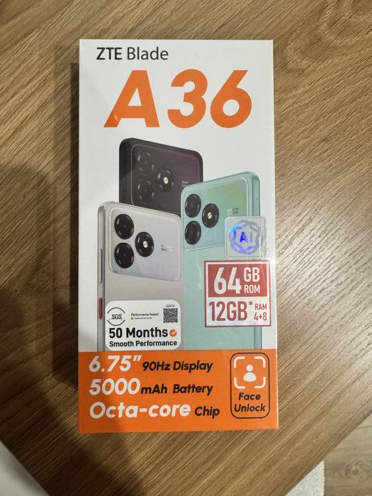 Смартфон zte a36