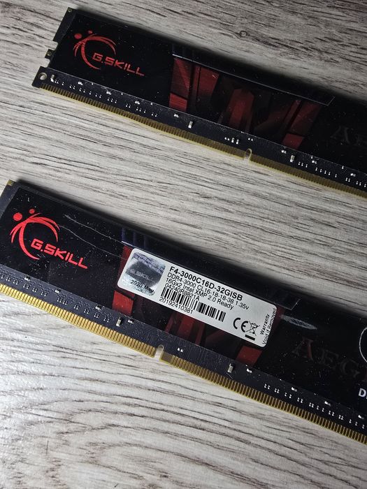32 GB RAM G.Skill DDR4