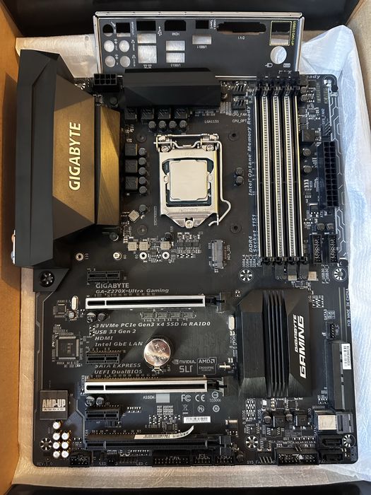 Kit i7-7700K + Gigabyte Z270X-Ultra Gaming