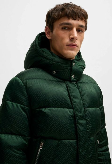 Geaca iarna Hugo Boss H-Corbinian4 Verde 2025 marime 48