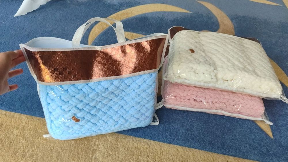 Bolalar uchun pled yumshoq 80 x 80 cm alize puffy