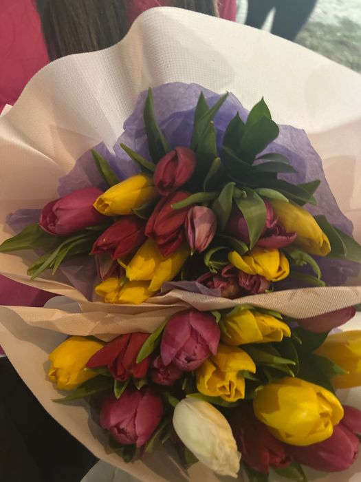 Тюльпаны в количестве 30 штук