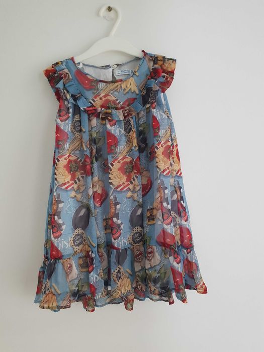 Rochie Mayoral  frumoasa 116cm  sarafan pentru fete