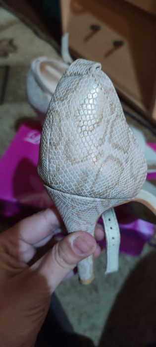 Официални сандали с висок ток