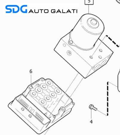 Pompa ABS Volvo S60 2005 - 2010 Cod 100204-03314 8619537S [L9545]