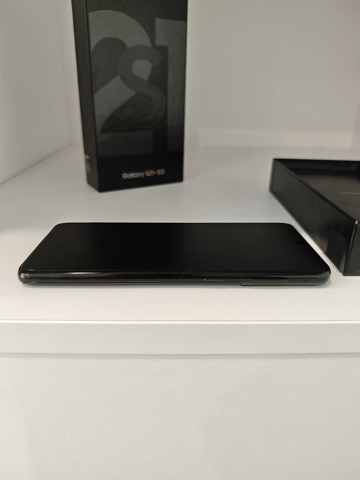 Samsung Galaxy S21+ 5G, 256GB, Phantom Black, Stare Excelentă (Pachet Complet)