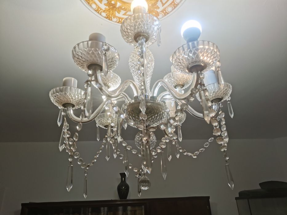 Candelabru din cristal 8 brate