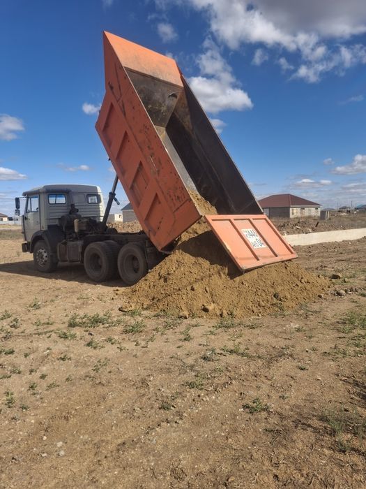 Песок Баласт Грунт кум Балласт Щебень балас шебен доставка камаз