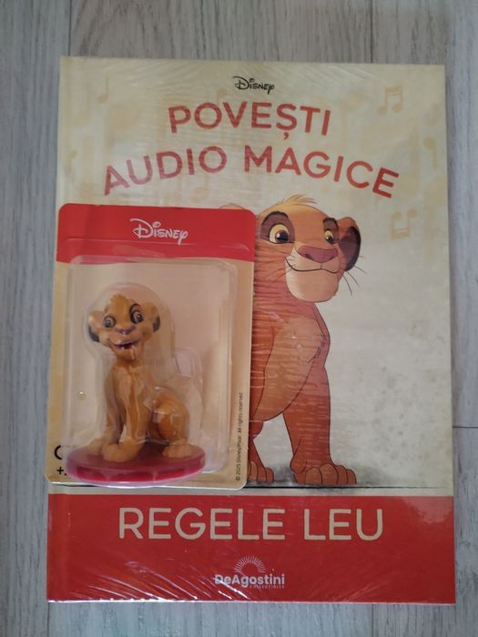 Povesti Audio Magice - Cartea Regele Leu Nr.1, Deagostini Nou Sigilat