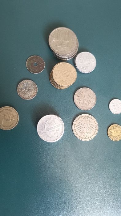 Colecție monede din ani diferiți
