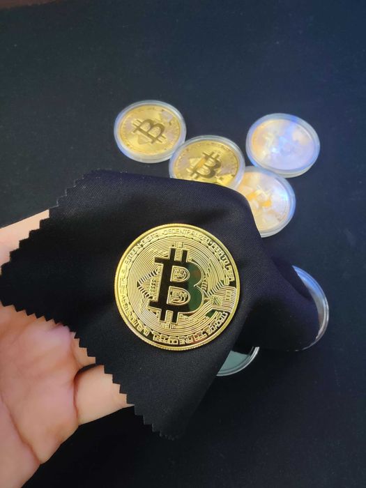 Monede Bitcoin BTC (criptomonede colecție)