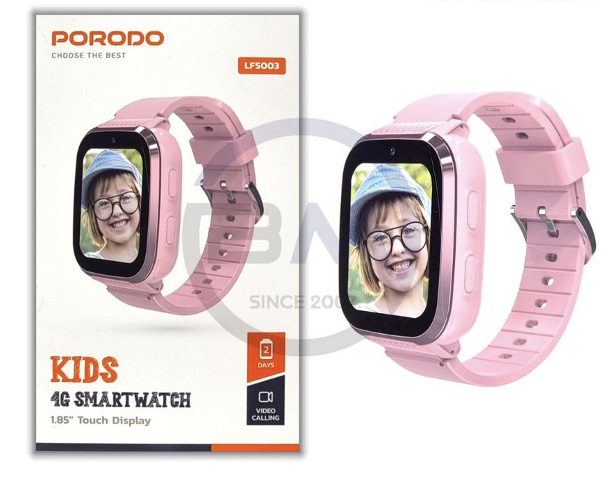Bolalar aqilli soati Porodo Kids 4G Smart watch, Детский умные часы