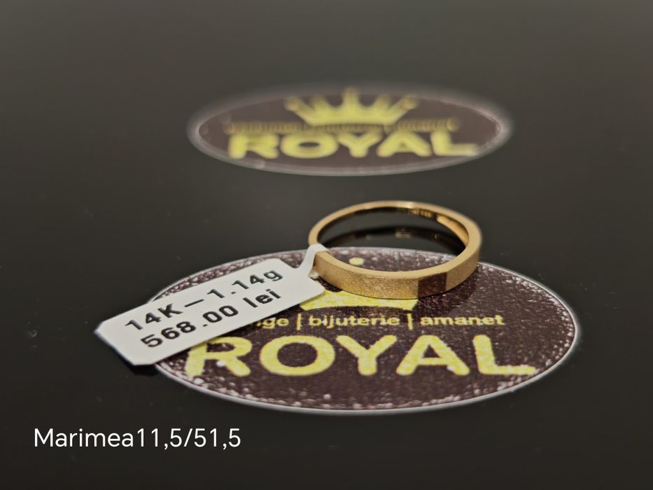 Bijuteria Royal: Inel aur 14k/1.14 gr