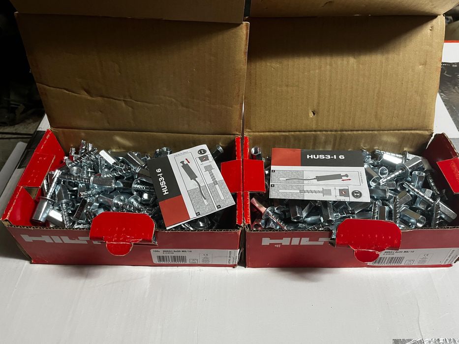 Ancore beton HILTI HUS3-I 6x35 mm, M8/M10- cutie de 100 bucăți