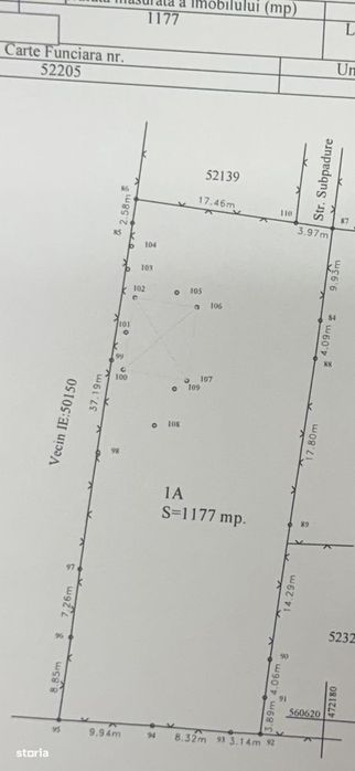 Teren Construibil În Livezeni 1200M2