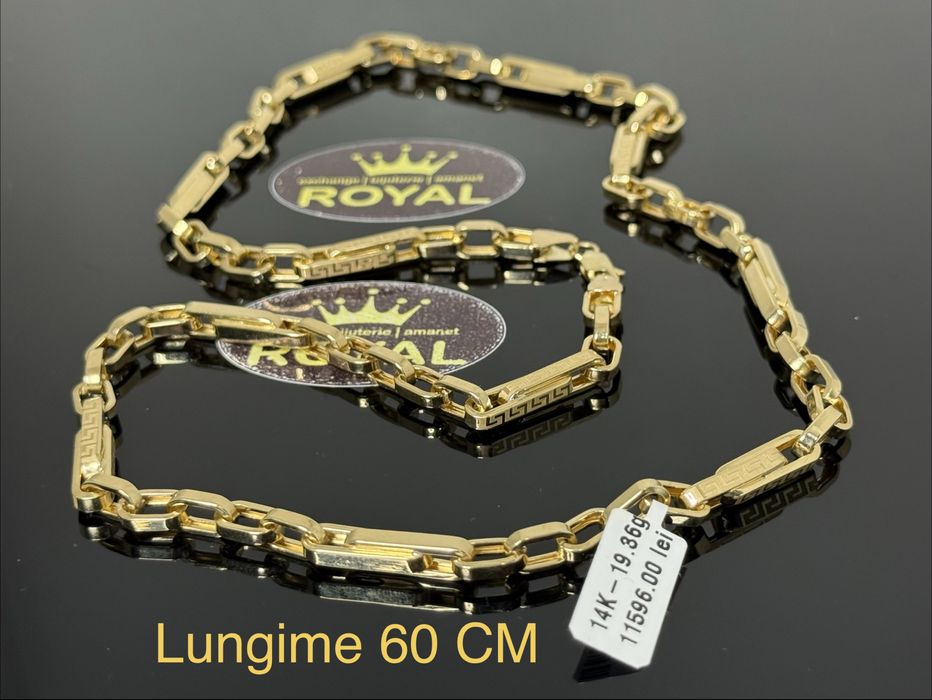 Bijuteria ROYAL : Lant AUR 14K NOU / 19.36 GR