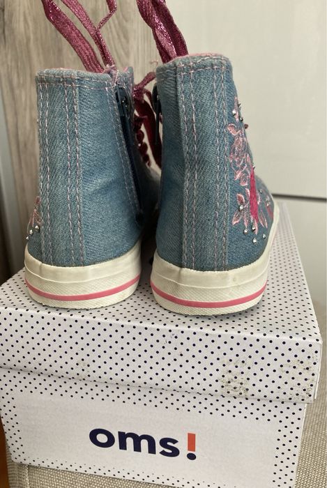 Детски дънкови кецове OMS by Original Marines