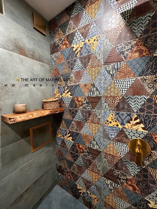 Плот за баня от дърво