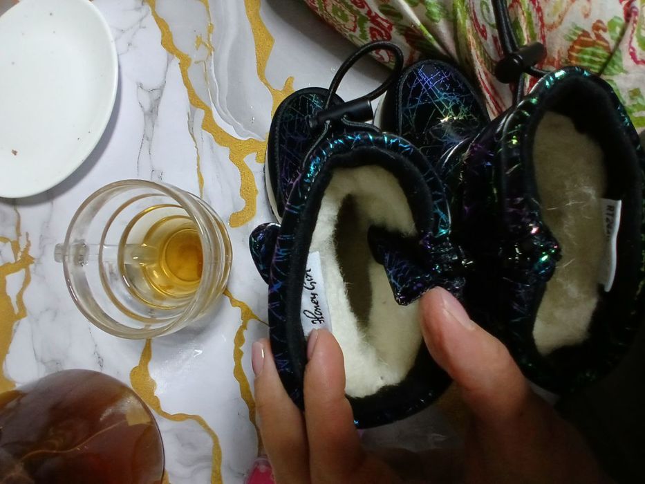 Сапожки на натуральной овчине 23р