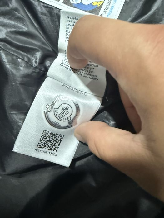 Черно Puffer яке Moncler