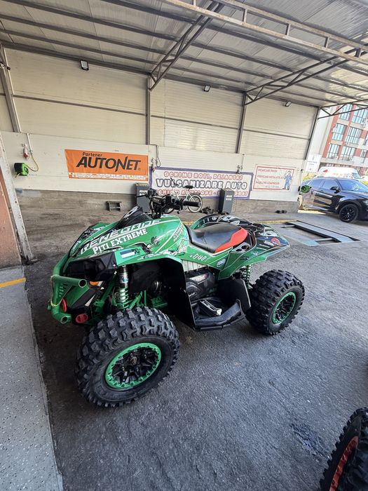 Vand canam renegade 2022 foarte echipat totul sablat si schimbat nou poze cu totul inlocuit nou !!