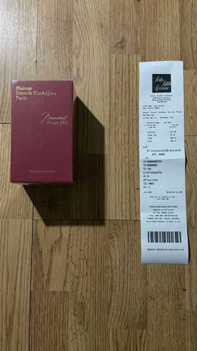 Maison francis Kurkdjian 70 ml