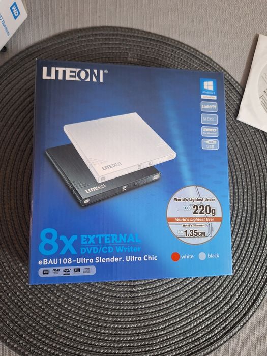Външно оптично устройство DVD-RW, LITE-ON