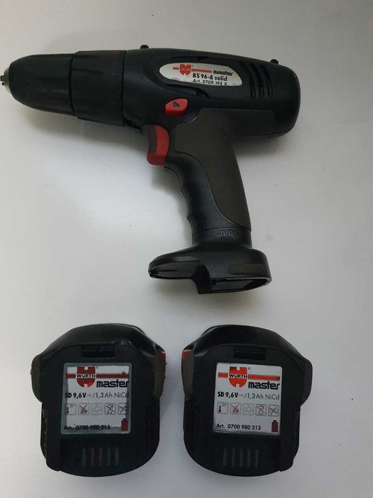 Autofiletanta Wurth Master BS 96-A cu 2 acumulatori si incarcator