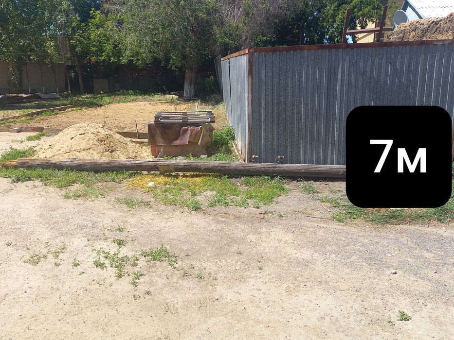 Деревянный столб 7м